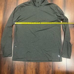 Dark Gray Quarter-Zip Vuori